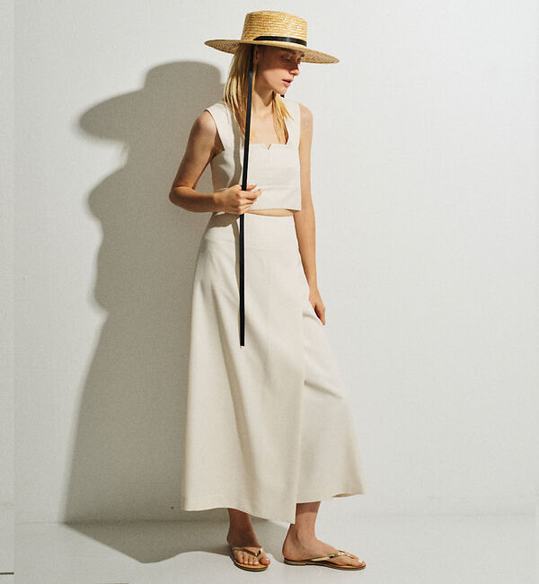 Rouge vif「【NICOLAS LAINAS/ニコラスライナス】レザーメタリックトングサンダル」|サンダル|