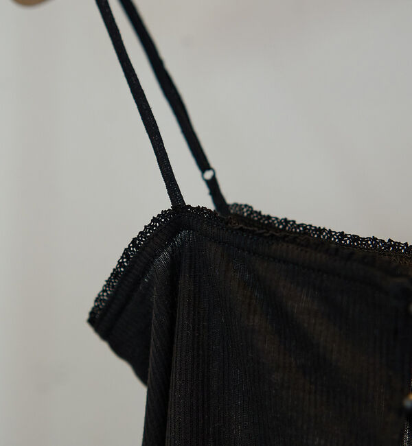 Rouge vif「レース付きキャミソール」|キャミソール|