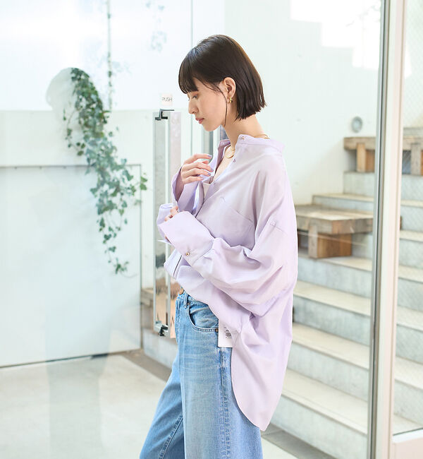 Rouge vif「NEWドルマンビッグシャツ」|シャツ・ブラウス|