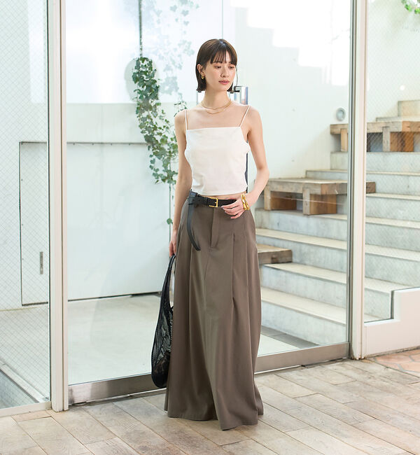 Rouge vif「サイドテープカップ付きキャミ」|キャミソール|