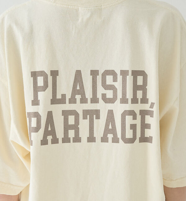 Rouge vif「ピグメントダイカジュアルロゴBIG Tシャツ」|Tシャツ・カットソー|