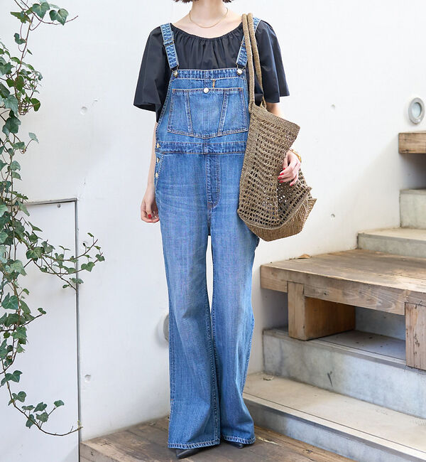 Rouge vif「【RED CARD/ レッドカード】別注 Nomad  デニムオーバーオール」|オールインワン|ブルー