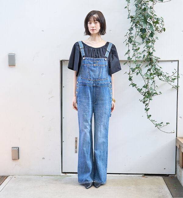 Rouge vif「【RED CARD/ レッドカード】別注 Nomad  デニムオーバーオール」|オールインワン|