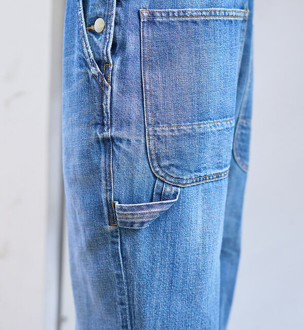 Rouge vif「【RED CARD/ レッドカード】別注 Nomad  デニムオーバーオール」|オールインワン|