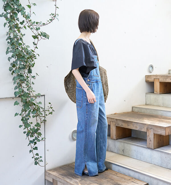 Rouge vif「【RED CARD/ レッドカード】別注 Nomad  デニムオーバーオール」|オールインワン|