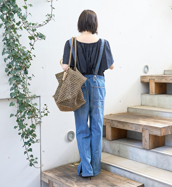 Rouge vif「【RED CARD/ レッドカード】別注 Nomad  デニムオーバーオール」|オールインワン|