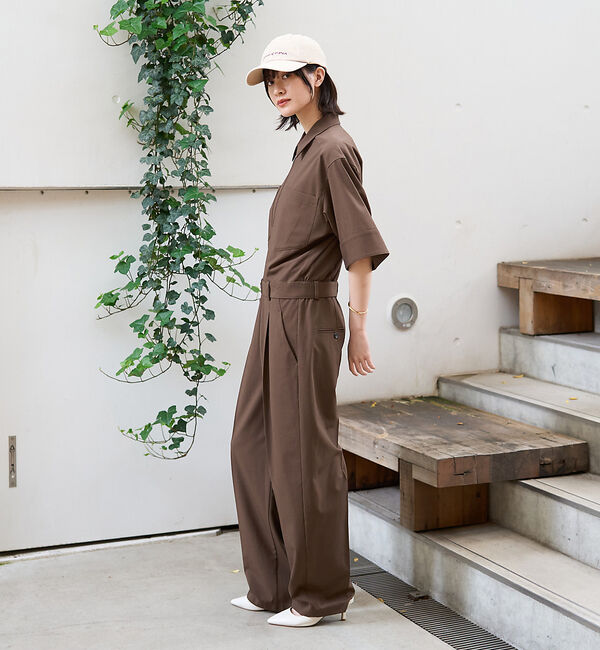 Rouge vif「半袖オールインワン」|オールインワン|