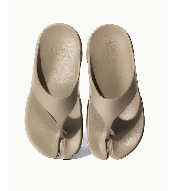 Rouge vif「【Paes/ペイズ/フェーズ】FLIPFLOP タビ リカバリーサンダル」|サンダル|