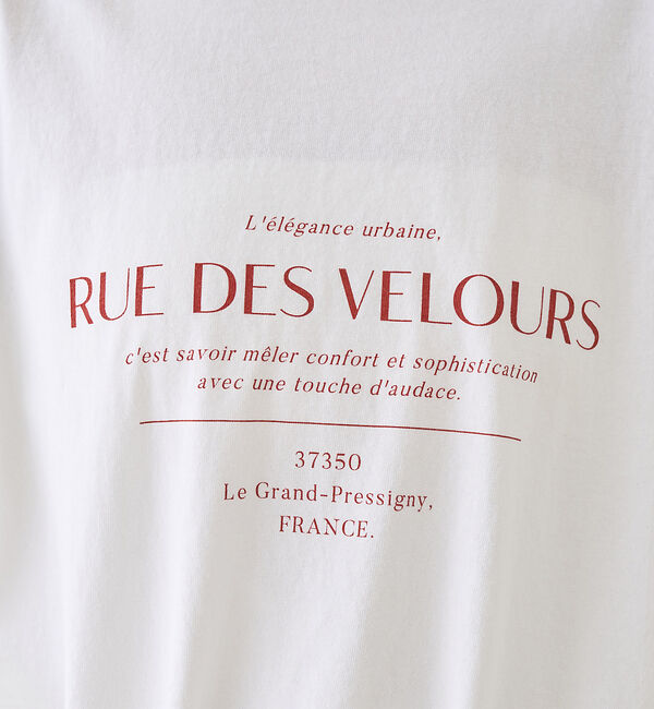 Rouge vif「ピグメントロゴBIG Tシャツ」|Tシャツ・カットソー|