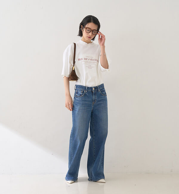 Rouge vif「ピグメントロゴBIG Tシャツ」|Tシャツ・カットソー|