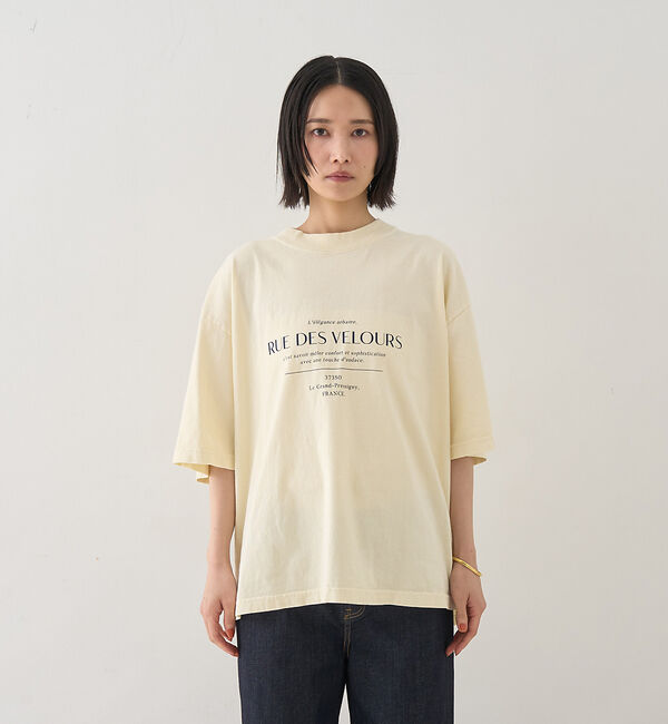 Rouge vif「ピグメントロゴBIG Tシャツ」|Tシャツ・カットソー|