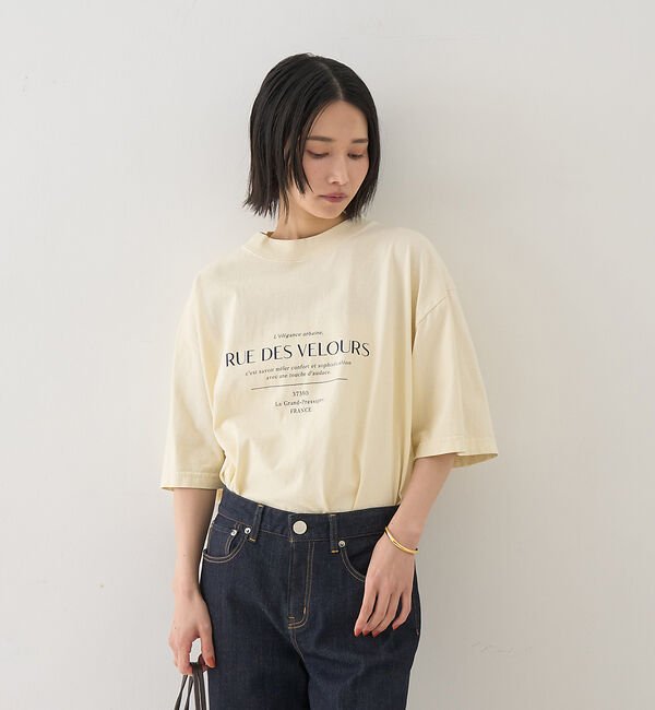 Rouge vif「ピグメントロゴBIG Tシャツ」|Tシャツ・カットソー|
