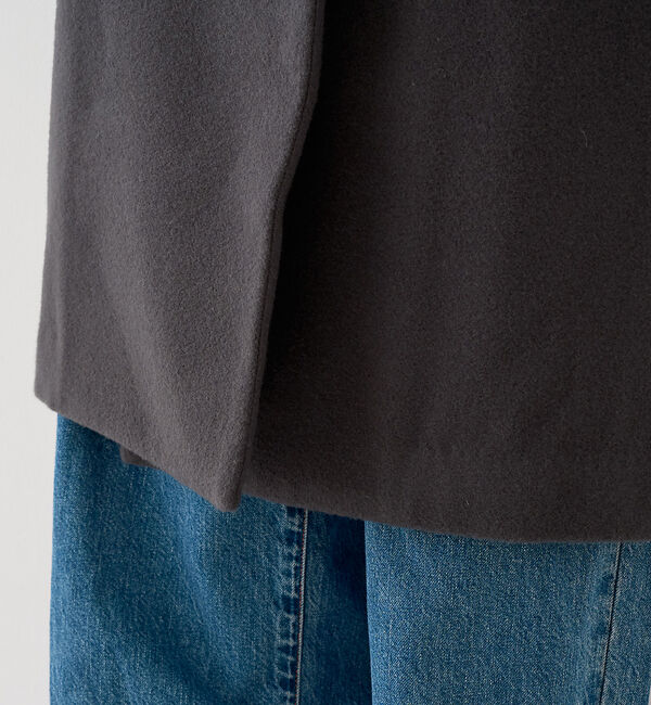 Rouge vif「【一部店舗限定】ショートビーバーニュアンスカラーコート」|その他|