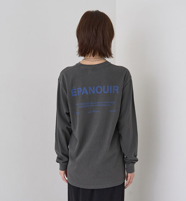 Rouge vif「ガーメントダイロゴロンTシャツ」|Tシャツ・カットソー|