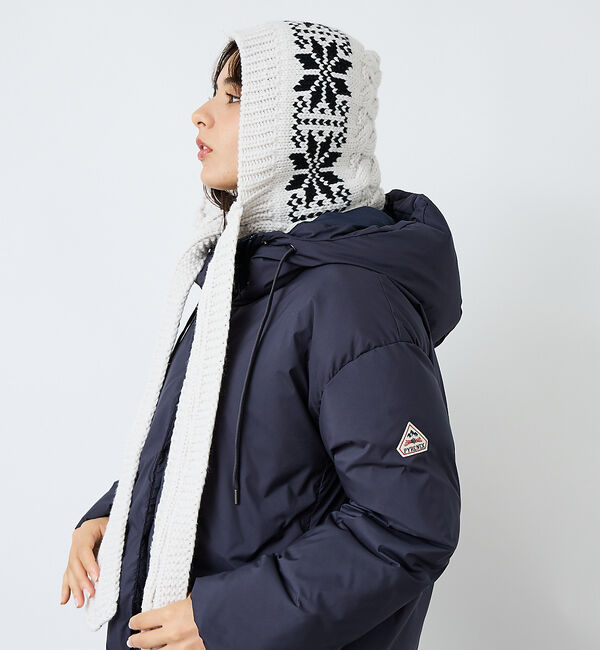 Rouge vif「【RUBEN/ルーベン】RUS-8358//エストニアマフラーニット/ESTON」|その他|アイボリー