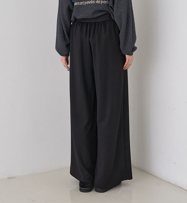 Rouge vif「【人気追加】ストレッチダンボールタックワイドパンツ」|その他|