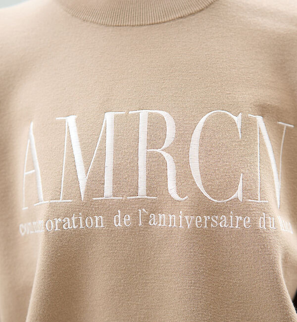 Rouge vif「【AMERICANA&times;MICA＆DEAL/ アメリカーナ&times;マイカ】ロゴニット」|ニット・セーター|