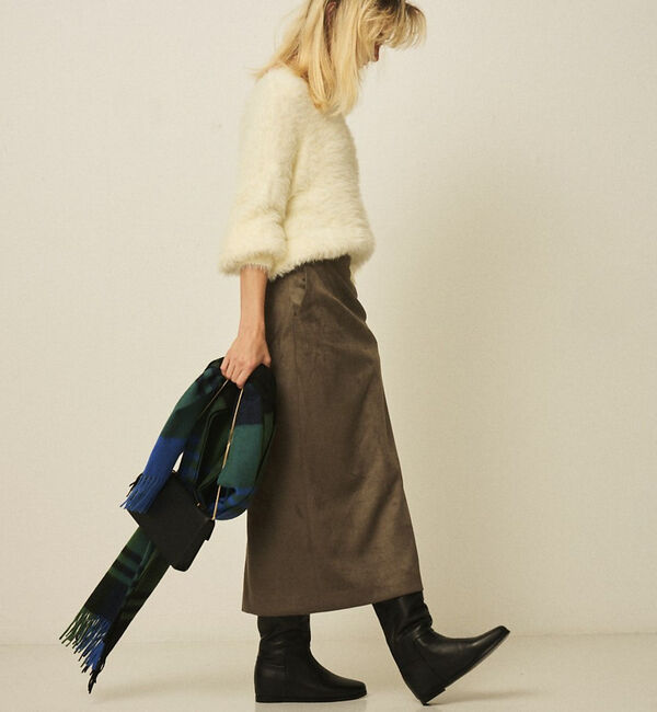 Rouge vif「【REMME／レメ】フラットインソールロングブーツ」|ショートブーツ|