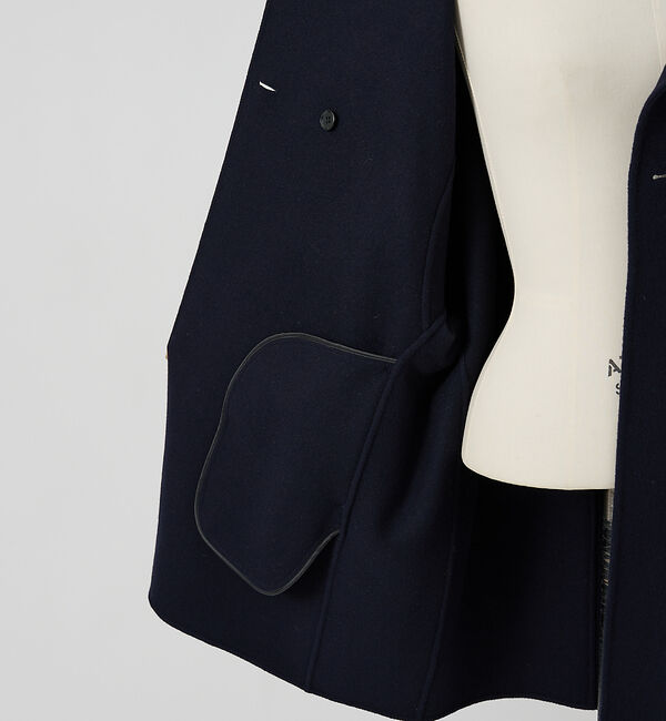 Rouge vif「ウール混オーバーカラーリバーコート」|その他|