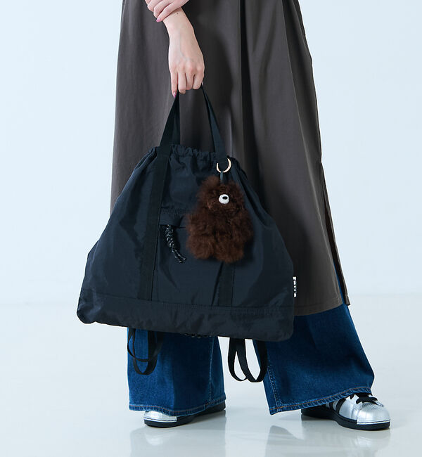 Rouge vif「【CTFK/コントロールフリーク】ナイロン3WAYスクエアトート」|トートバッグ|ブラック