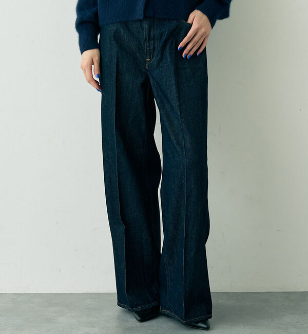 Rouge vif「【upper hights/アッパーハイツ】THE SISTER MID-R ワ」|デニム|インディゴ