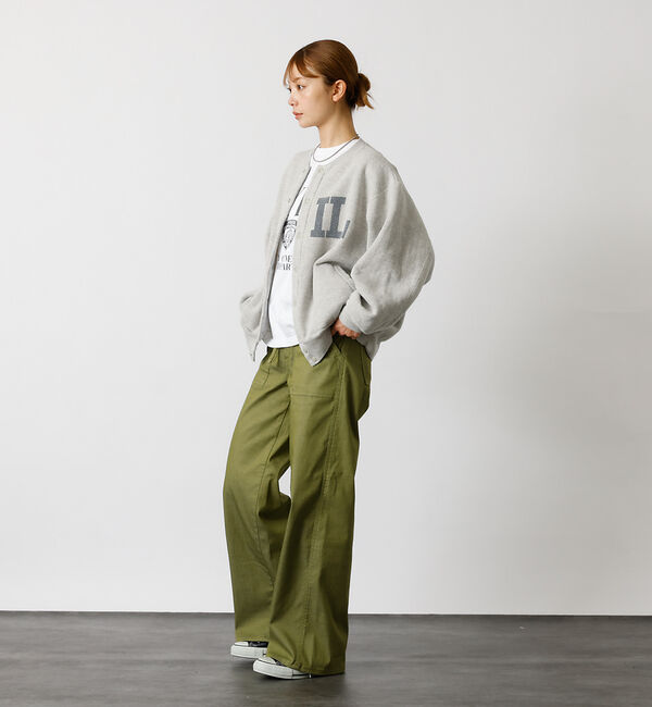 Rouge vif「別注【REMI RELIEF / レミレリーフ】ノンストレス起毛裏毛 スタジアム」|スウェット・ジャージ|