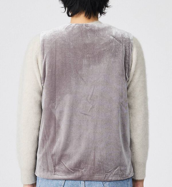 Rouge vif「【Keena/キーナ】ベルベットベスト/トップス/ベロア【WEB限定】」|ベスト・ジレ|
