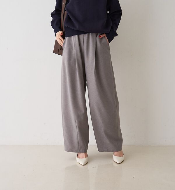 Rouge vif「タックイージー コクーンパンツ」|その他|