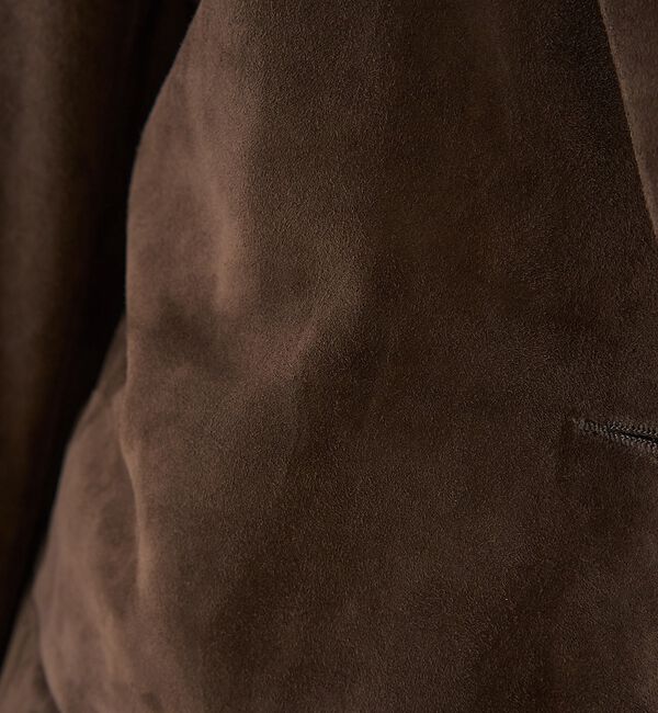 Rouge vif「ゴートスエード シングルジャケット」|テーラードジャケット|