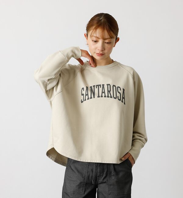 Rouge vif「【MICA&DEAL /マイカアンドディール】"SANTAROSA"raglan」|スウェット・ジャージ|