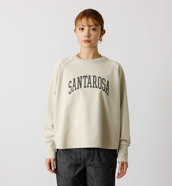 Rouge vif「【MICA&DEAL /マイカアンドディール】"SANTAROSA"raglan」|スウェット・ジャージ|