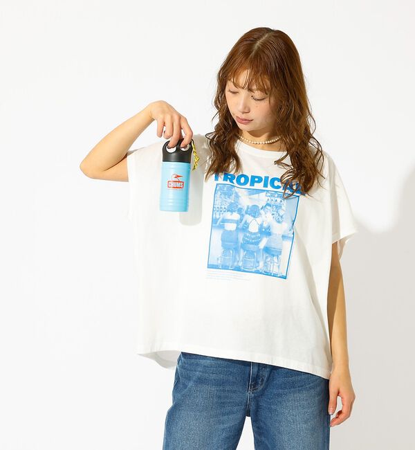 Rouge vif「【CHUMS/チャムス】キャンパーウェーブボトル300ml/水筒/タンブラー/お」|食器・キッチングッズ|