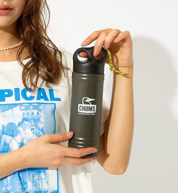 Rouge vif「【CHUMS/チャムス】キャンパーウェーブボトル500ml(食器/キッチン用品)」|食器・キッチングッズ|スミクロ