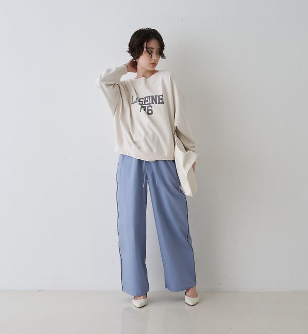 Rouge vif「【2026SS新作】【REMI RELIEF/レミレリーフ】別注ロゴスウェット」|スウェット・ジャージ|