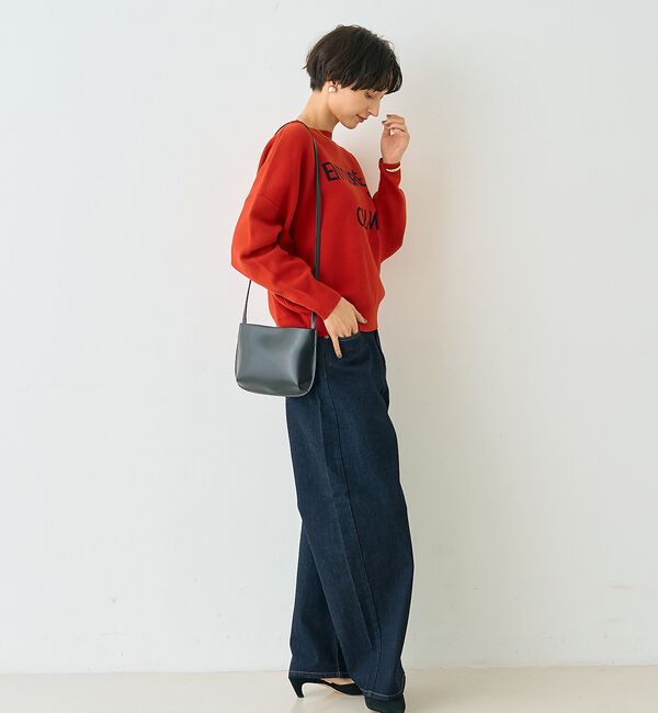 Rouge vif「【CHIMERE/シメール】スプリットレザーミニショルダーバッグ」|ショルダー・メッセンジャー|