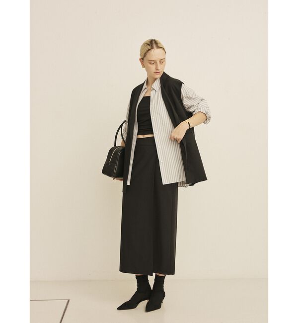 Rouge vif「【セットアップ対応】テーラーカラージレ」|ダウンベスト・ベスト|