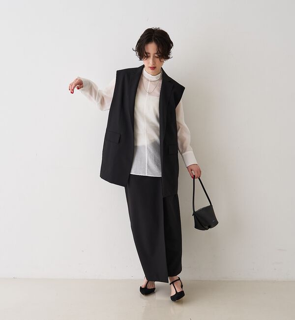 Rouge vif「【セットアップ対応】テーラーカラージレ」|ダウンベスト・ベスト|