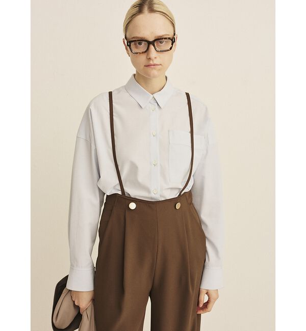 Rouge vif「バックラウンドデザインシャツ」|シャツ・ブラウス|