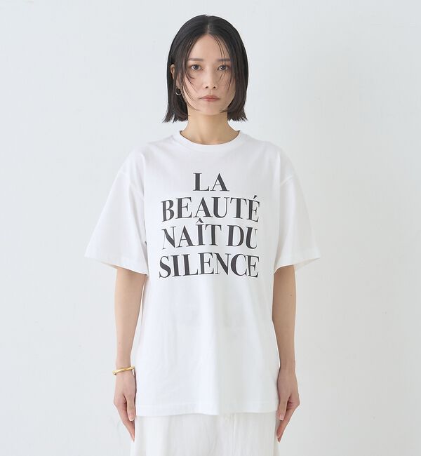 Rouge vif「バックフォト グラフィックロゴTシャツ」|Tシャツ・カットソー|