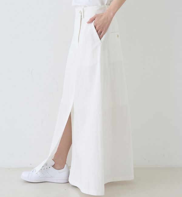 Rouge vif「サイドタックフレアロングスカート」|スカート|