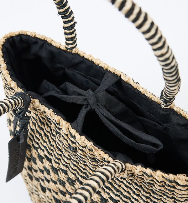 Rouge vif「【BAGMATI / バグマティ】アバカバスケット S / ワンハンドル かごバ」|かごバッグ|