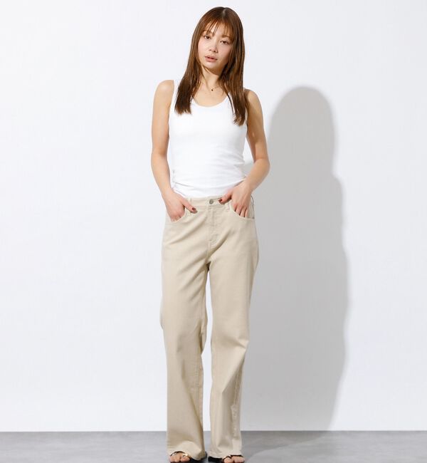 Rouge vif「【Hanes / ヘインズ】カップ付きタンクトップ / ベア天竺 / コットン」|キャミソール|