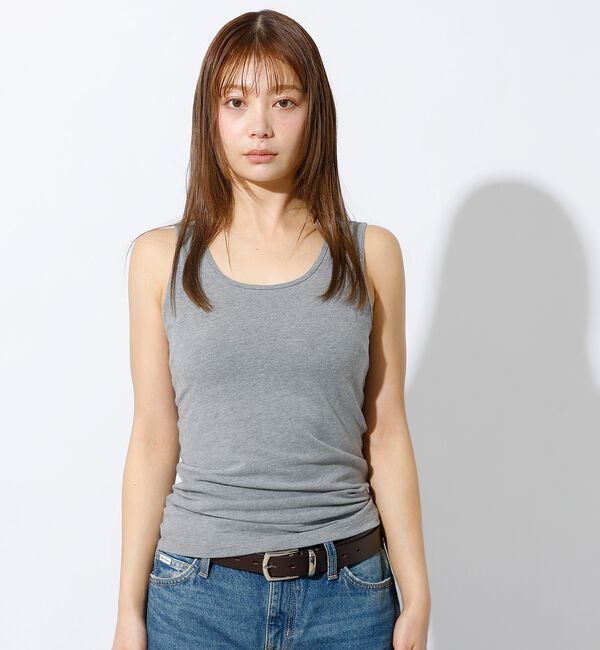 Rouge vif「【Hanes / ヘインズ】カップ付きタンクトップ / ベア天竺 / コットン」|キャミソール|