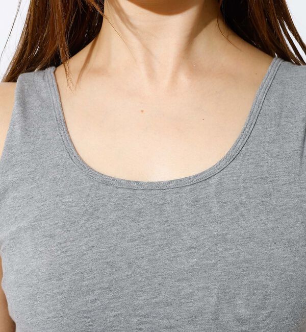 Rouge vif「【Hanes / ヘインズ】カップ付きタンクトップ / ベア天竺 / コットン」|キャミソール|