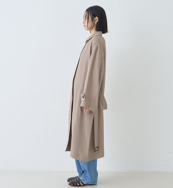 Rouge vif「【2サイズ展開】ステンカラーロングコート」|ステンカラーコート|