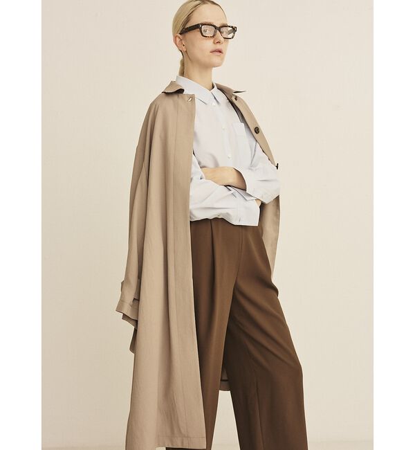 Rouge vif「【2サイズ展開】ステンカラーロングコート」|ステンカラーコート|