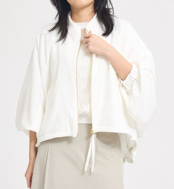 Rouge vif「【人気追加】コクーンブルゾン」|ブルゾン・スタジャン|