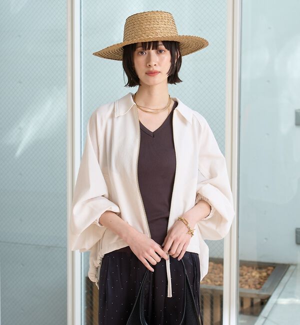 Rouge vif「【人気追加】コクーンブルゾン」|ブルゾン・スタジャン|