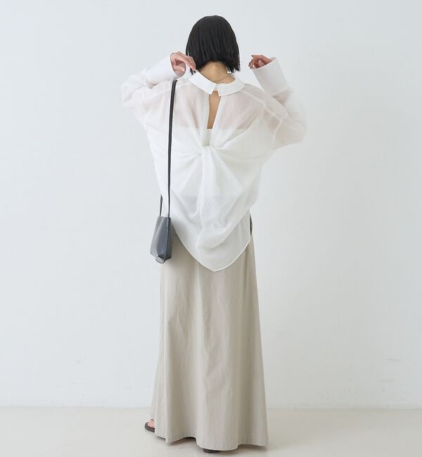 Rouge vif「【2026SS新作】【人気追加】バックツイストシャツ」|シャツ・ブラウス|