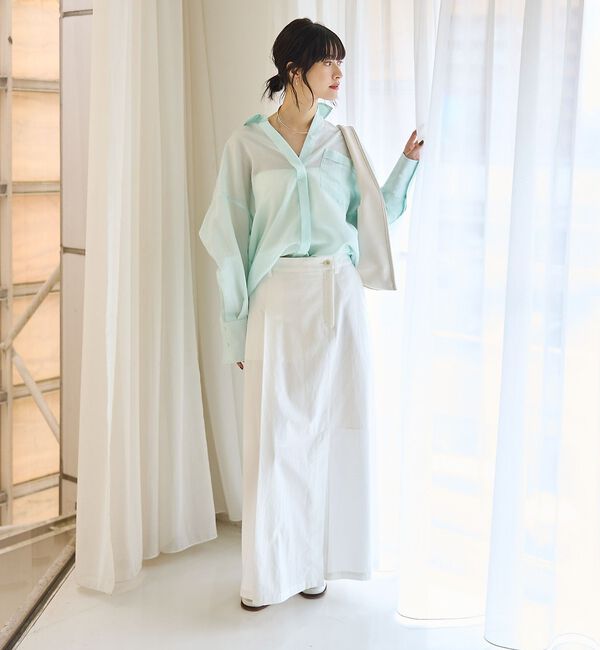 Rouge vif「【2026SS新作】【人気追加】バックツイストシャツ」|シャツ・ブラウス|